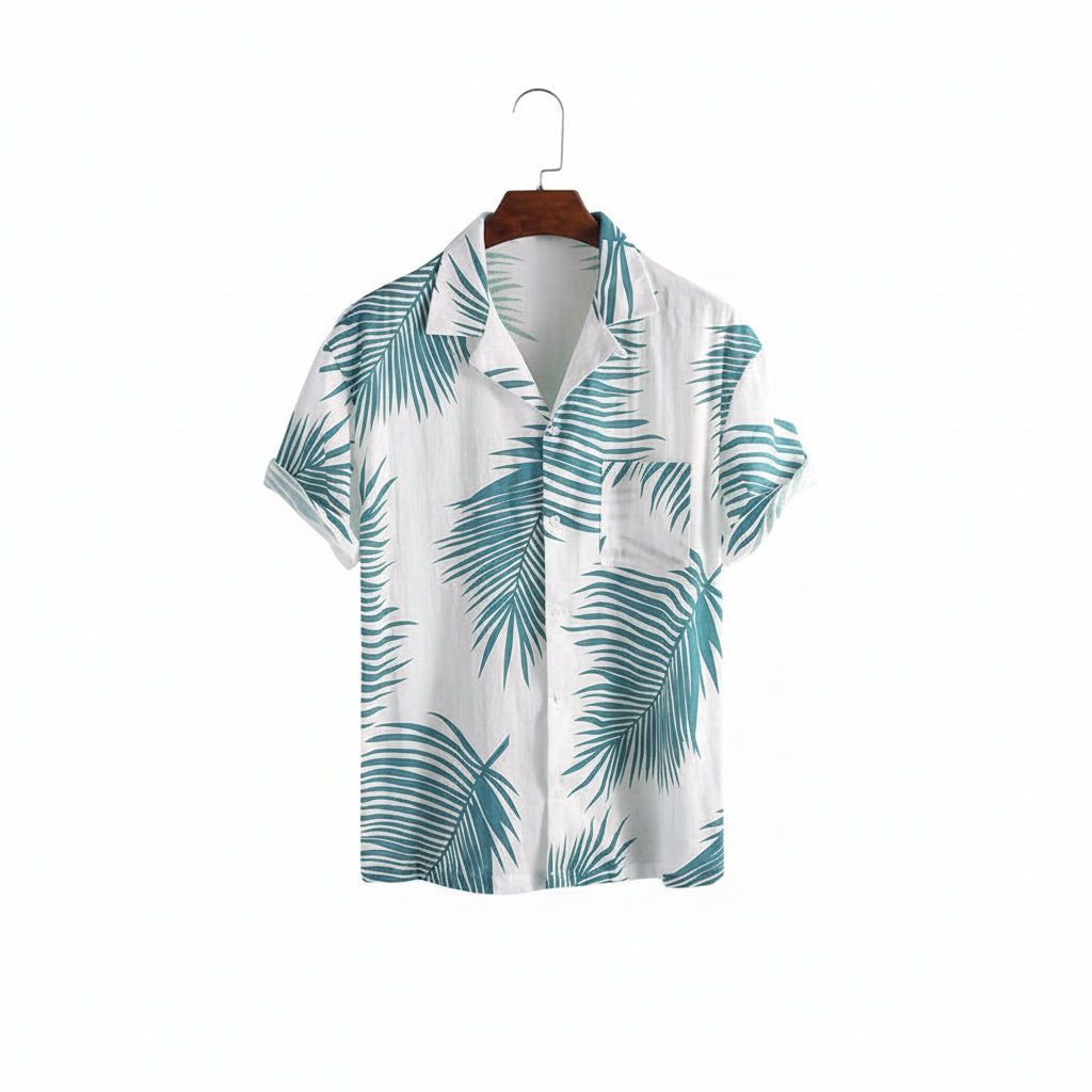 Fashion Casual Hawaiian Shirts For Men Short Sleeve