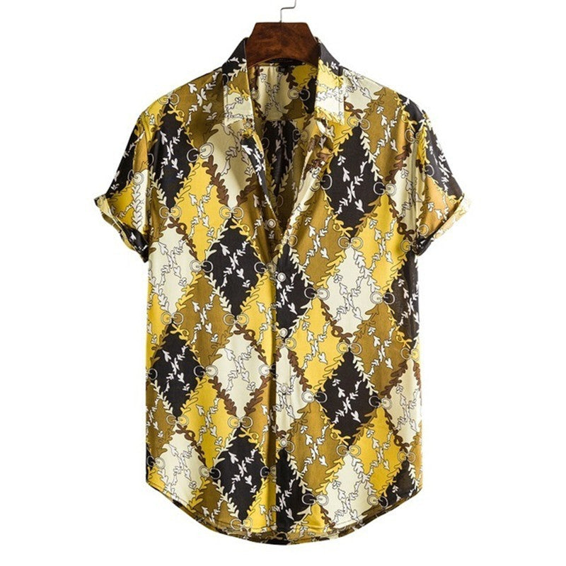 Fashion Polo Shirts For Men Casual Cool Streetwear