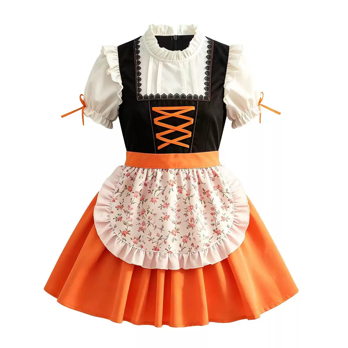 Oktoberfest Costume Women Bavarian Traditional Dirndl Dress